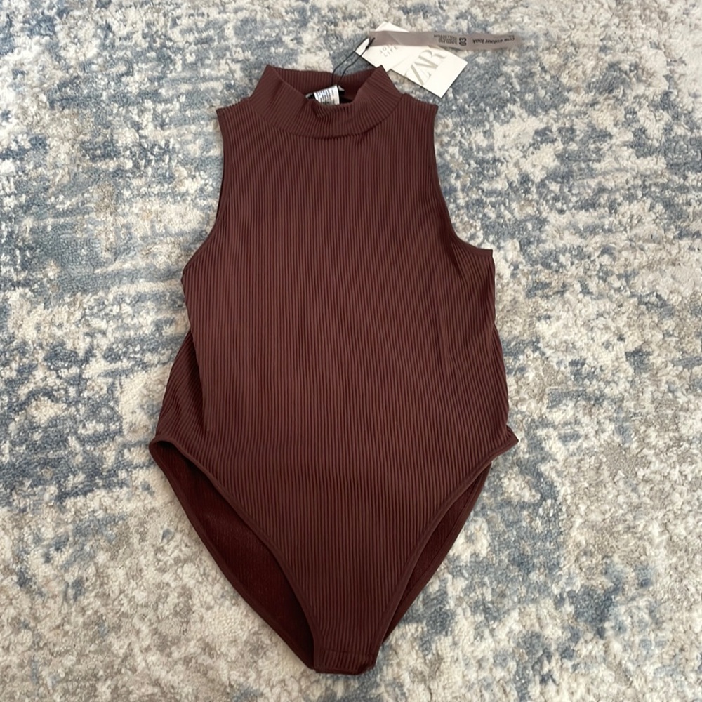 Zara Ribbed Bodysuit
